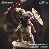 Brandyn Broadoak - Baldurian Enforcer 3D-printed model